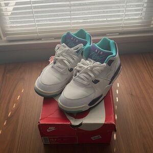 Vintage Display Pair Nike Air Flight ‘89.  Ultra rare Grape Colorway. Size 11